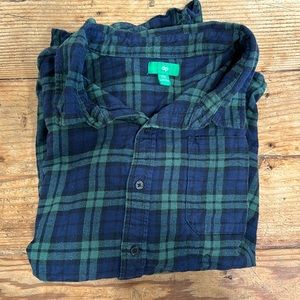dip Men’s Flannel Button Down Long Sleeve